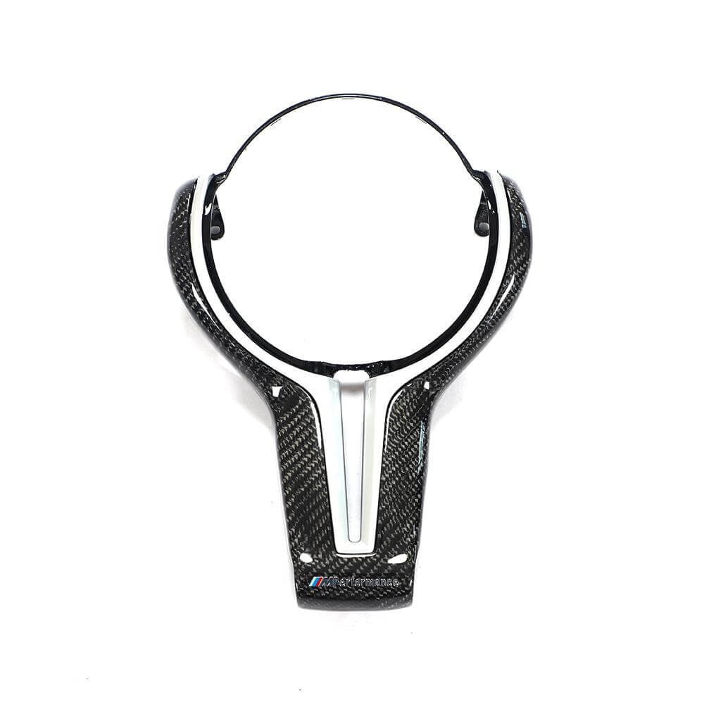 BMW M2 M3 M4 M5 M6 X5M X6M Carbon Fiber Steering Wheel Covers Interior bmw-m2-m3-m4-m5-m6-x5m-x6m-carbon-fiber-steering-wheel-covers-interior