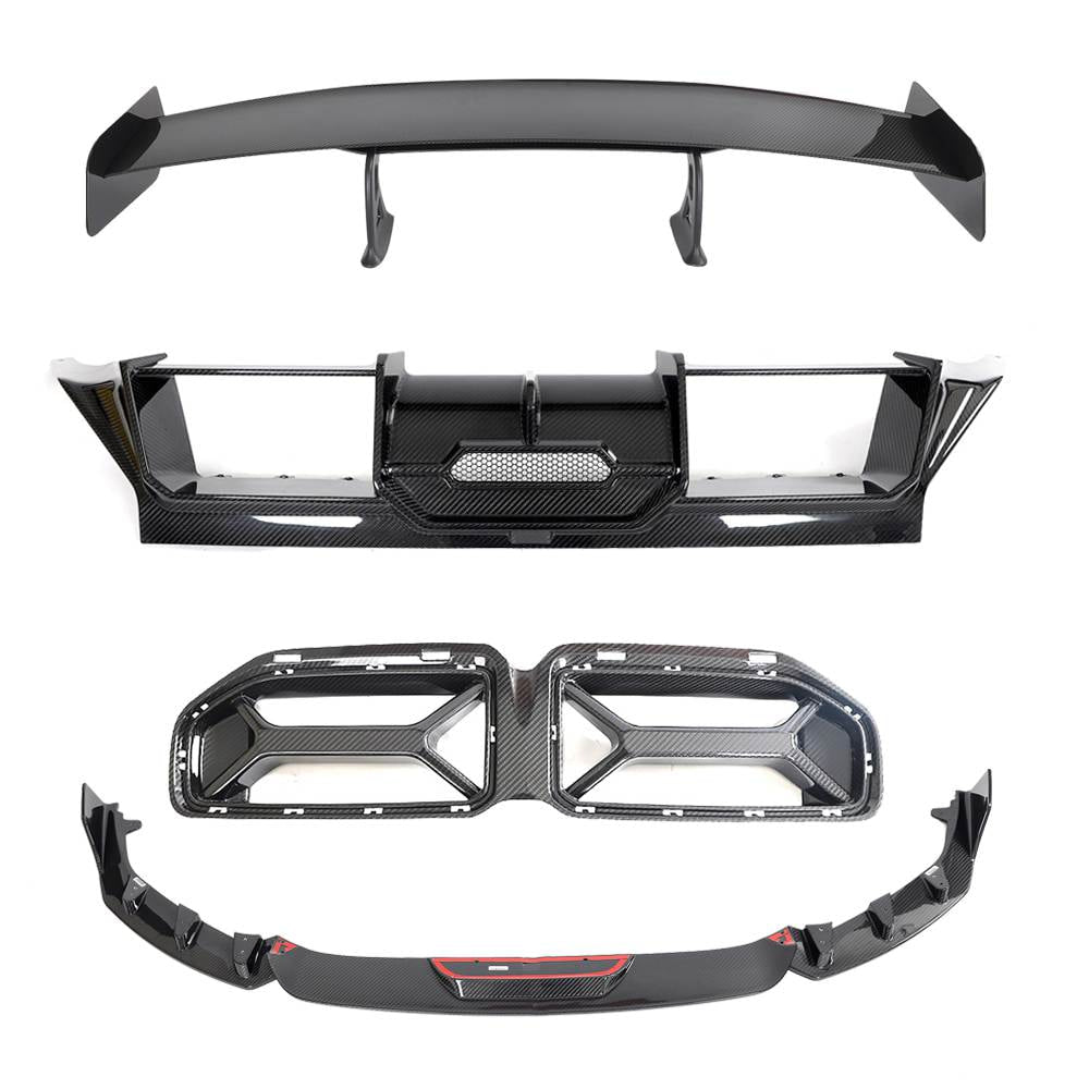 BMW M2 G87 DRY CARBON FIBER CENTER CONSOLE COVER SET main image 0