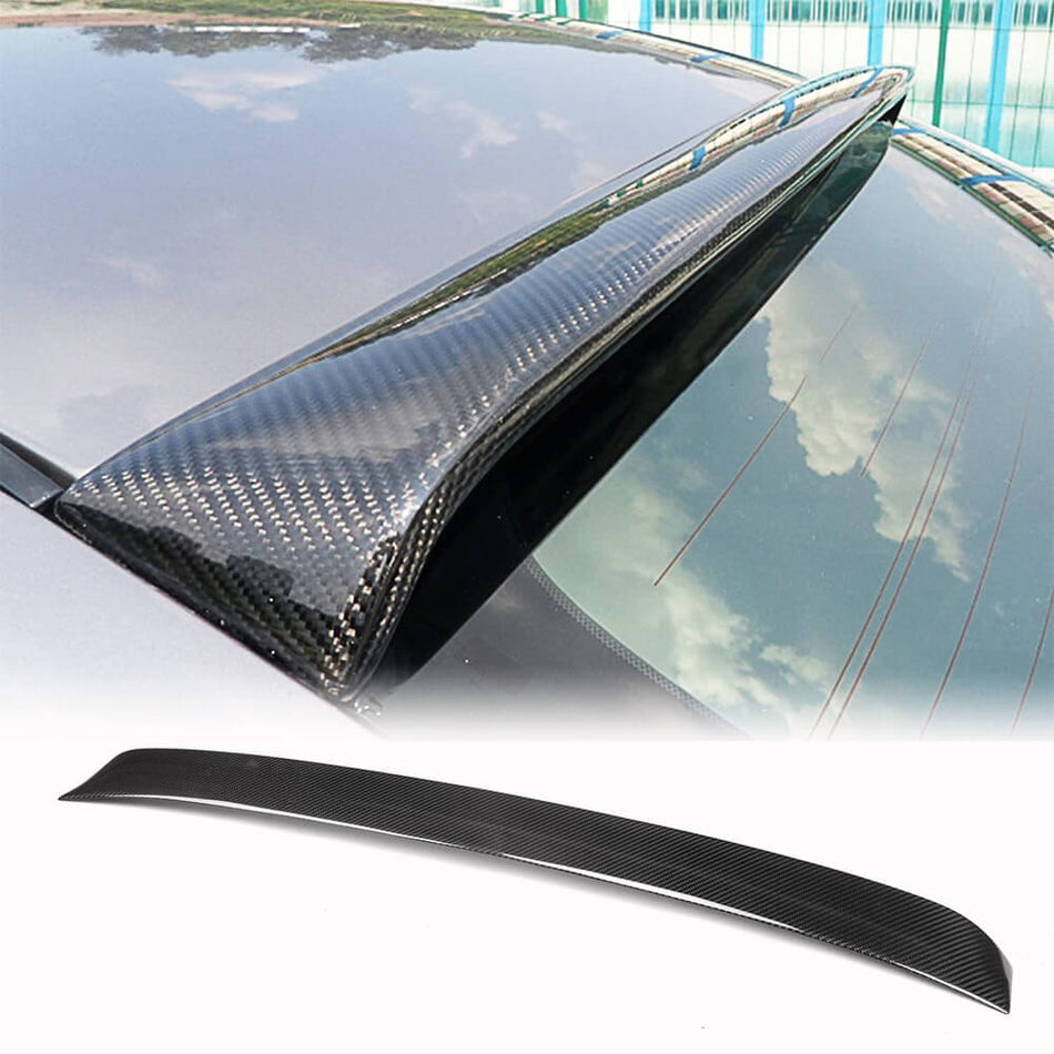 For Infiniti G37 G25 Sedan Carbon Fiber Rear Spoiler Roof Window Wing Lip Car Spoiler