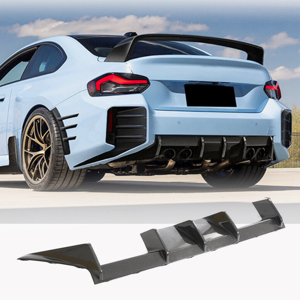 BMW G87 M2 Carbon Fiber Rear Bumper Diffuser Lip | Exterior Accessories ...