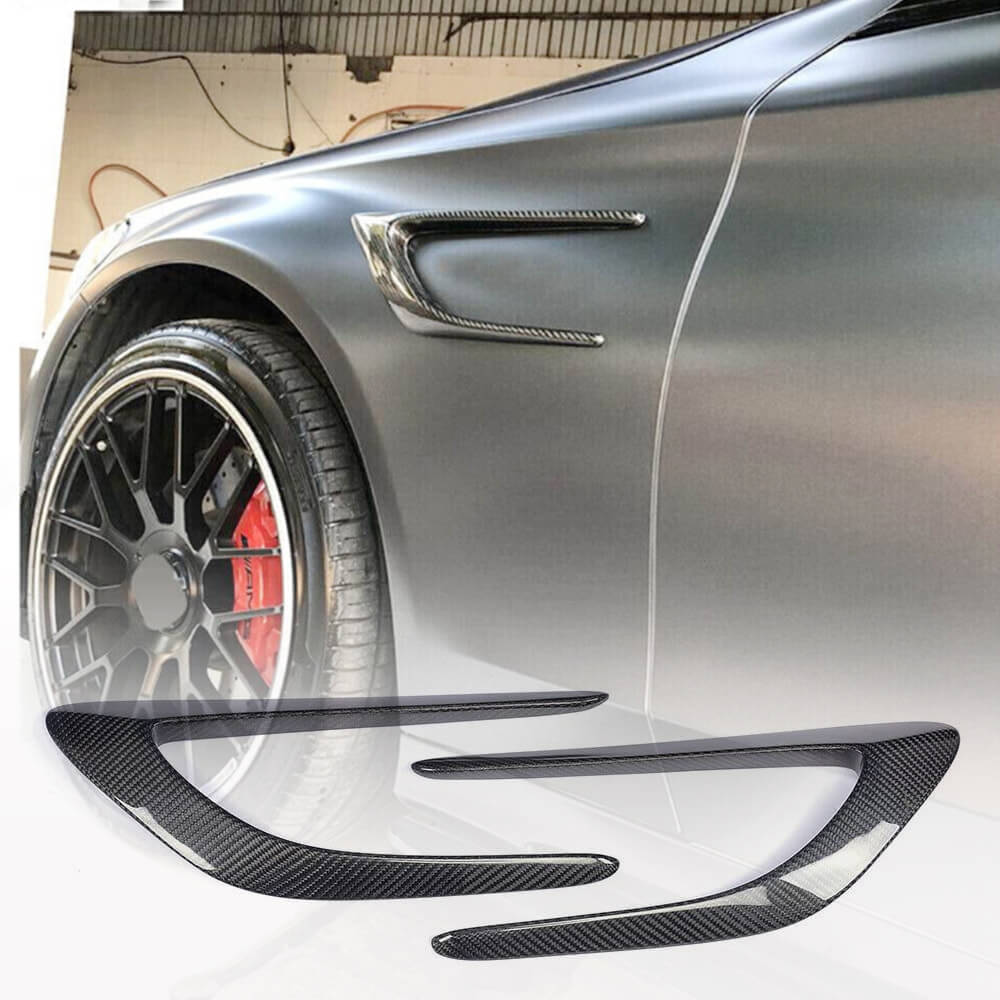 Mercedes Benz (W205) C205 C63 AMG Carbon Fiber Side Air Fender Vents