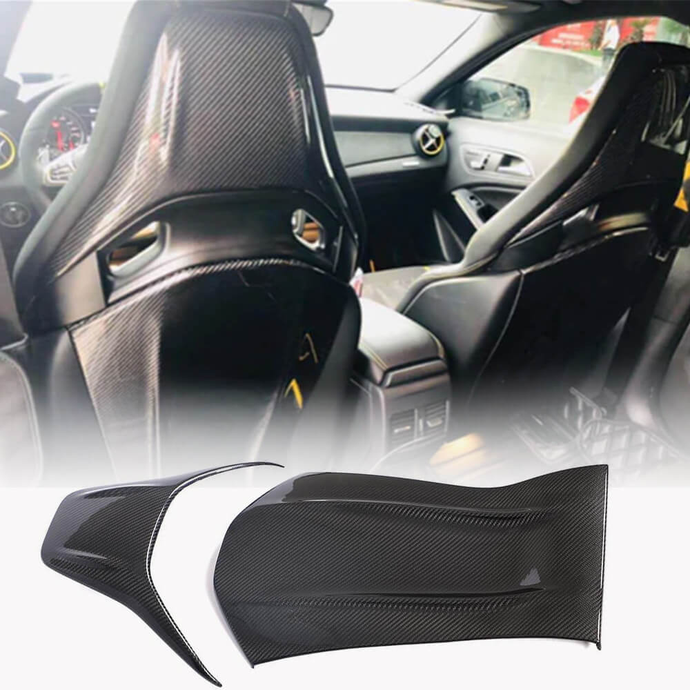 Mercedes Benz AMG Carbon Fiber Seat Back Cover | Interior Accessories