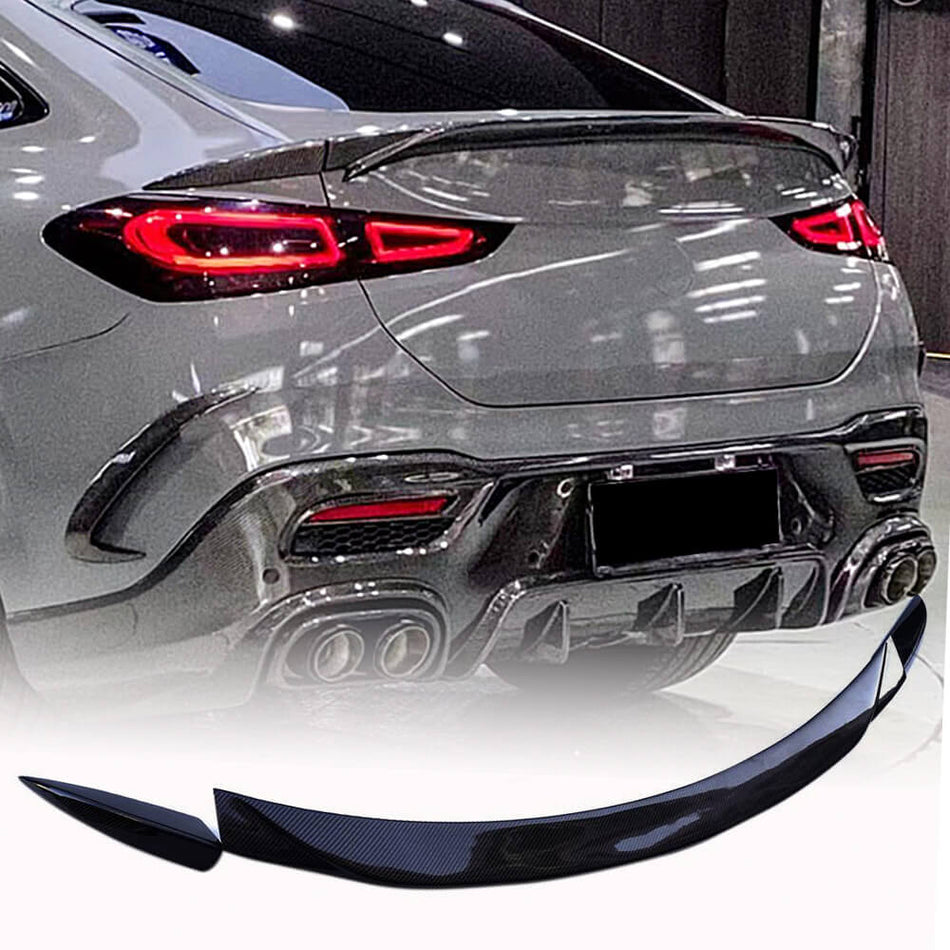 For Mercedes Benz GLE Class C167 Coupe 2020up Carbon Fiber Rear Spoiler Wing Lip |GLE350 GLE450 GLE53 GLE63