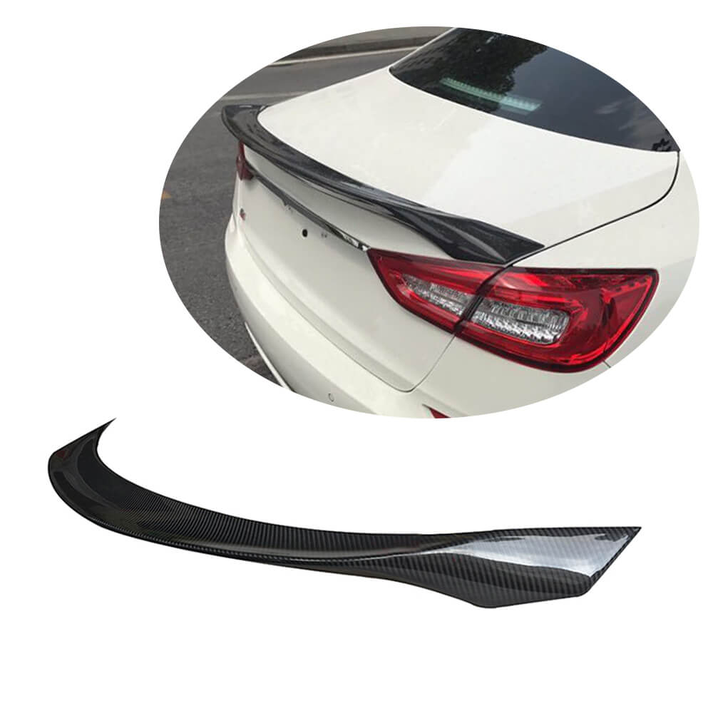 Maserati Qp Carbon Fiber Rear Trunk Spoiler 