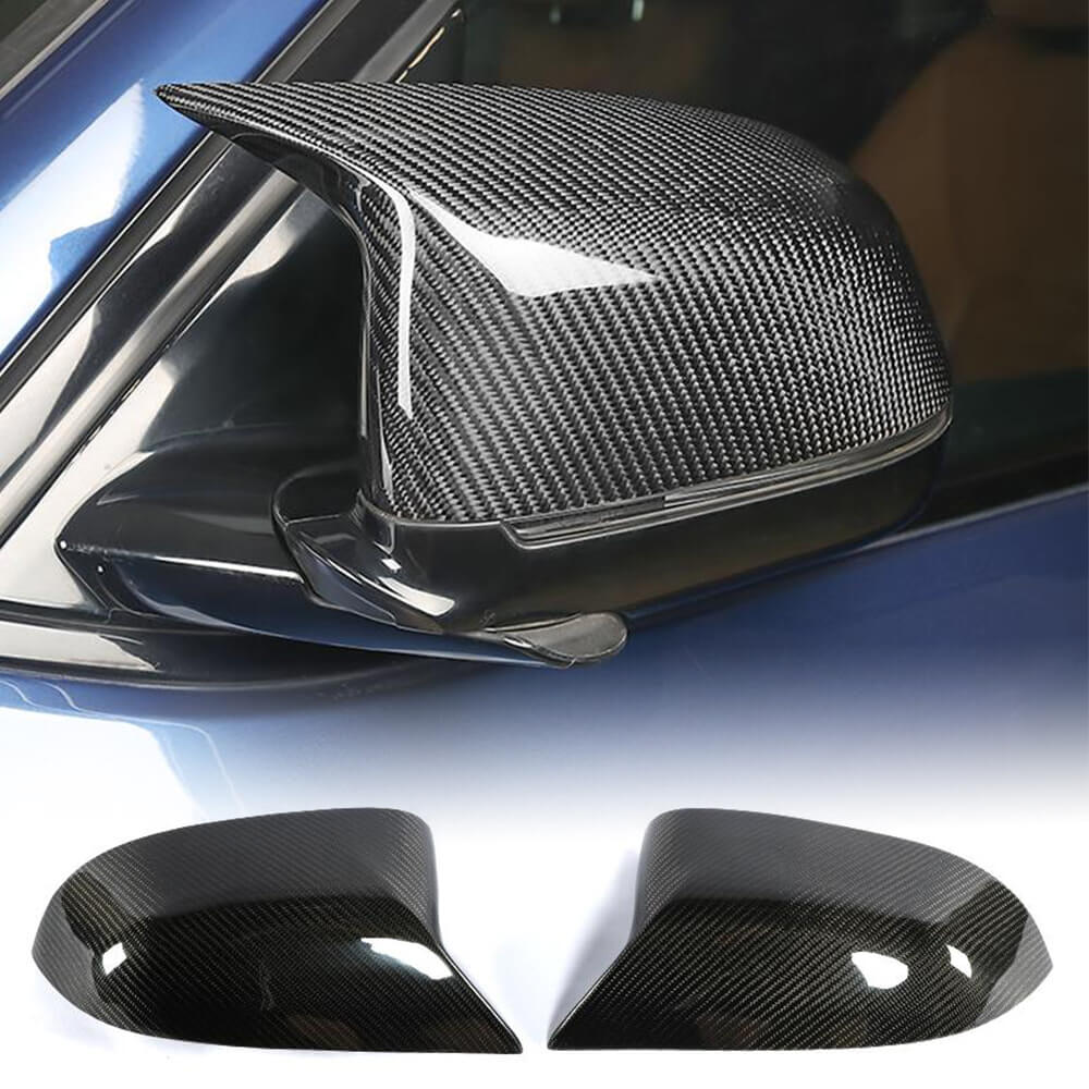 BMW X3 X4 X5 X6 X7 Carbon Fiber Side Mirror Cover Caps | Exterior Mods