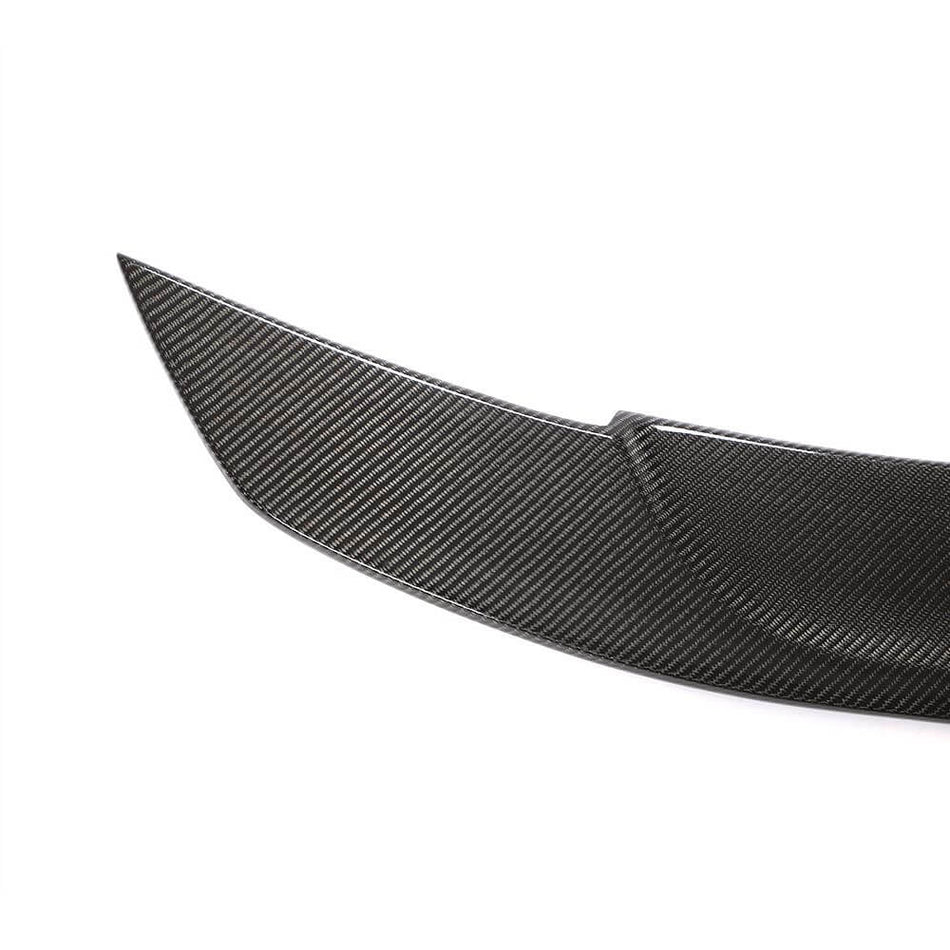 For Mercedes Benz S Class W222 Carbon Fiber Rear Trunk Spoiler Boot Wing Lip | S400 S450 S500 S550 S560 S600 S63 S65 AMG