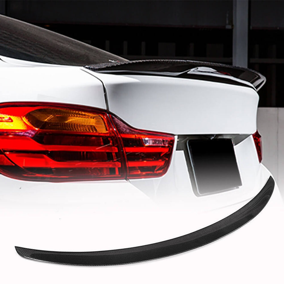 For BMW 2 Series F22 F87 Coupe Carbon Fiber Rear Trunk Spoiler Boot Wing Lip | 220i 228i 230i M235i M240i M2