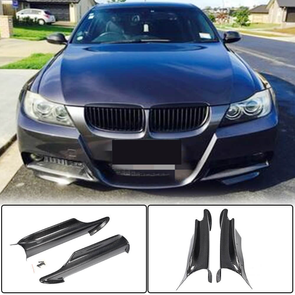 BMW E90 320i Carbon Fiber Front Bumper Splitter