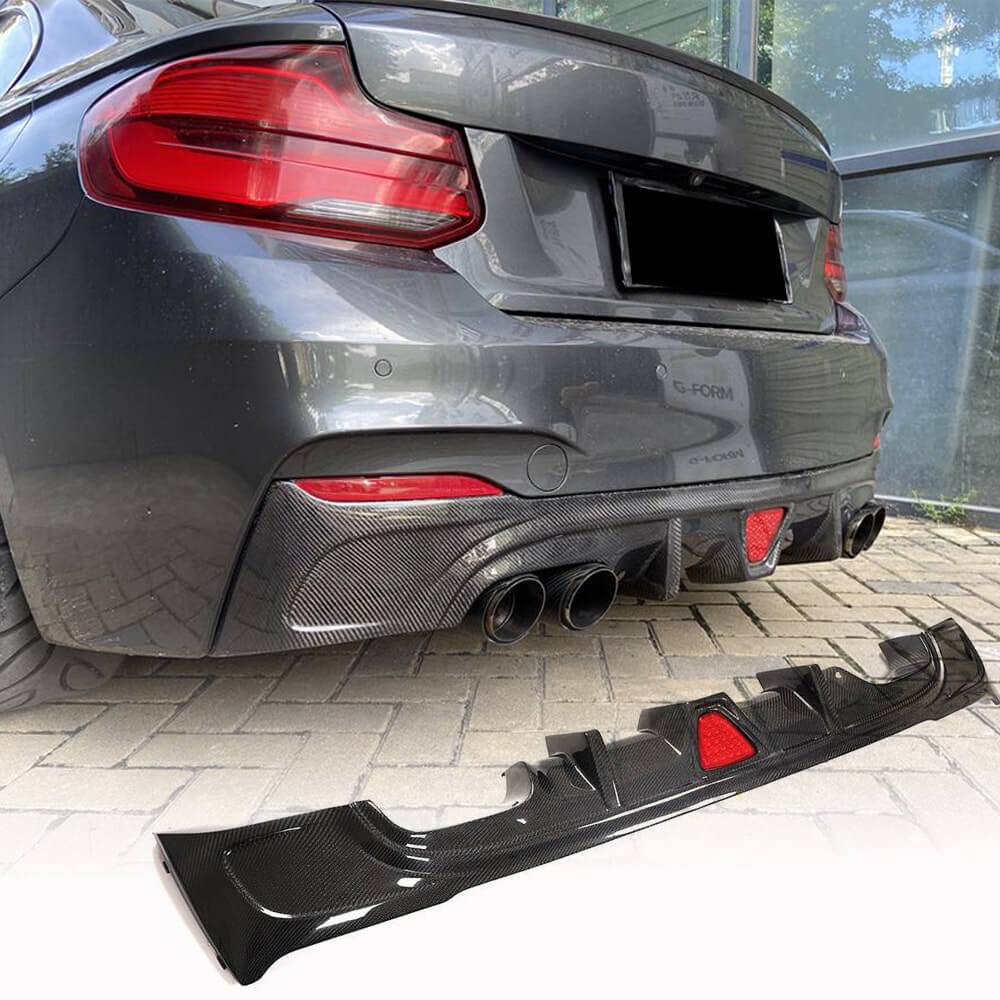 For BMW i8 2014-2019 GT style Carbon Fiber Rear Roof Spoiler Wing Trunk Lip  Boot Cover Car Styling