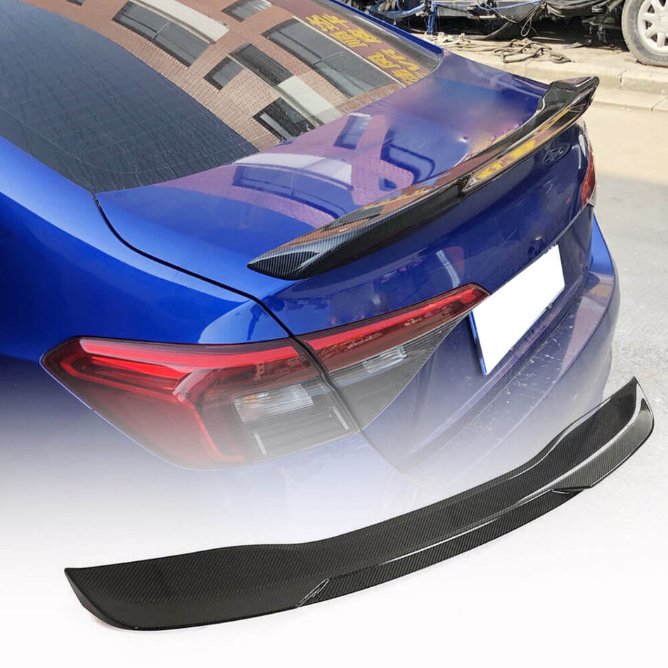 For Honda Civic 11th 2022-2023 Carbon Fiber Rear Trunk Spoiler Boot Wing Lip