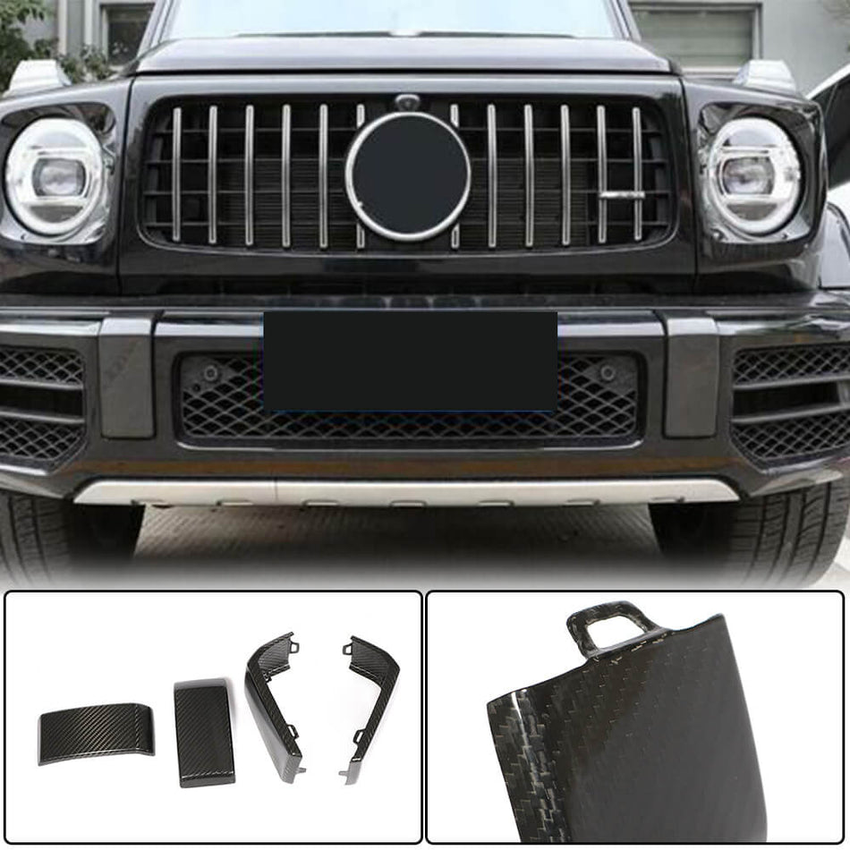 For Mercedes Benz G Class W463 G63 AMG 2019UP Dry Carbon Fiber Front Rear Bumper Fender Cover Trims