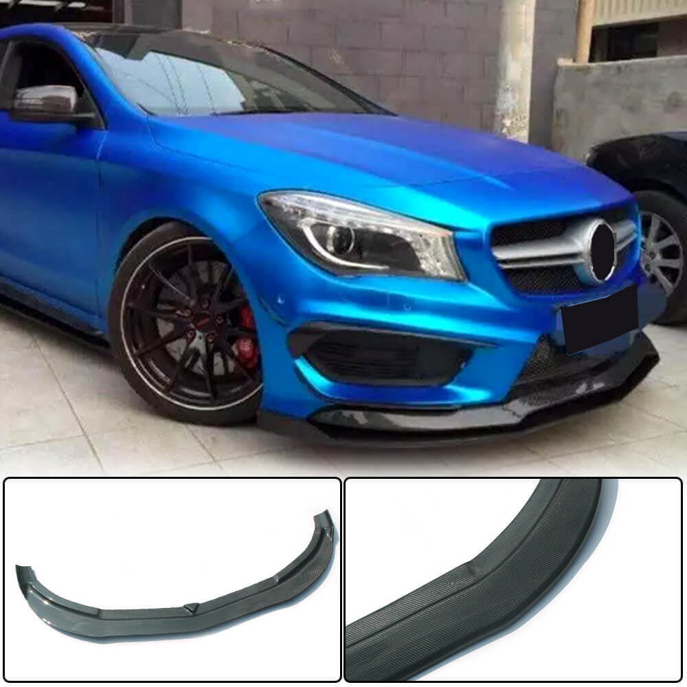 NINTE Rear Bumper Lip Diffuser For 2013-2019 Benz W117 C117 CLA250 Sport CLA45 main image 0