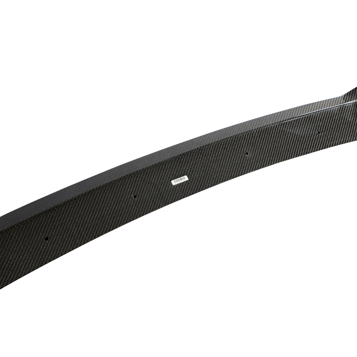 Audi A5 S5 B9 carbon fiber front lip mounting hole detail