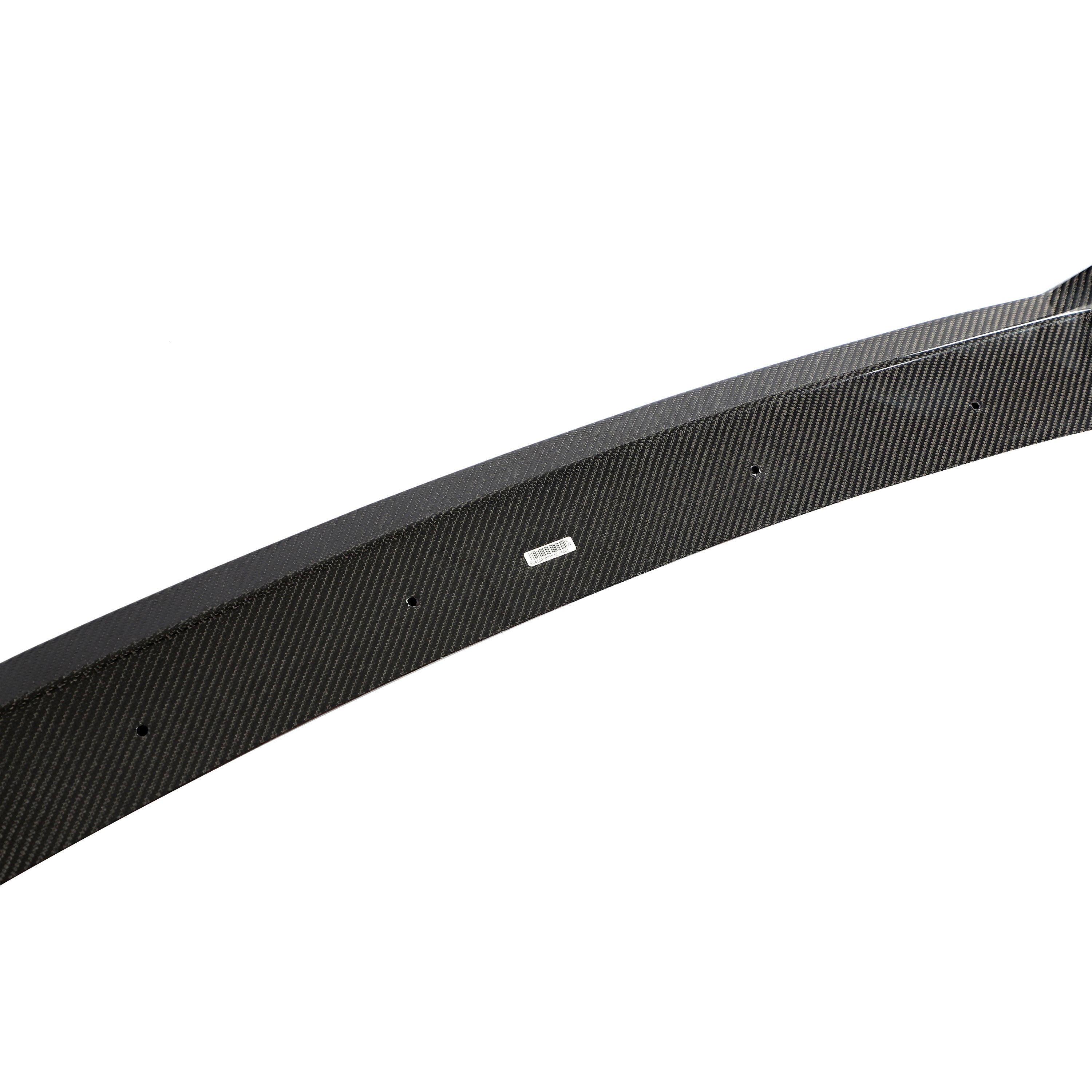 Audi A5 S5 B9 carbon fiber front lip mounting hole detail