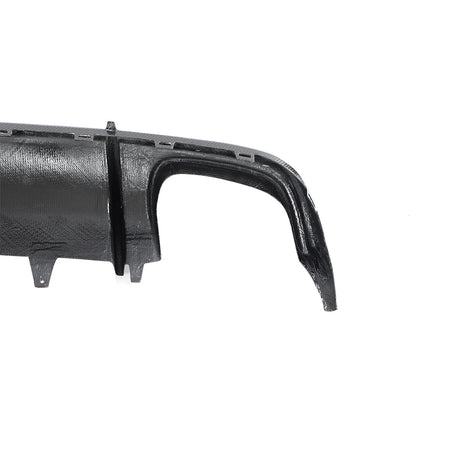 Audi S6 C7.5 carbon fiber rear diffuser exhaust outlet detail