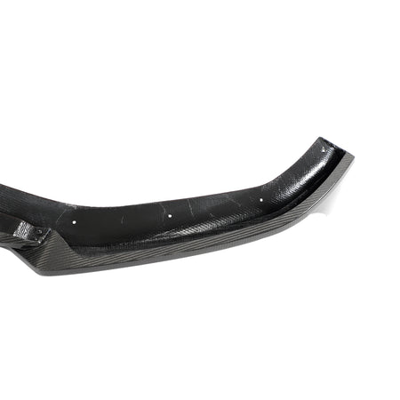 Audi A5 S5 B9 carbon fiber front lip mounting hole detail