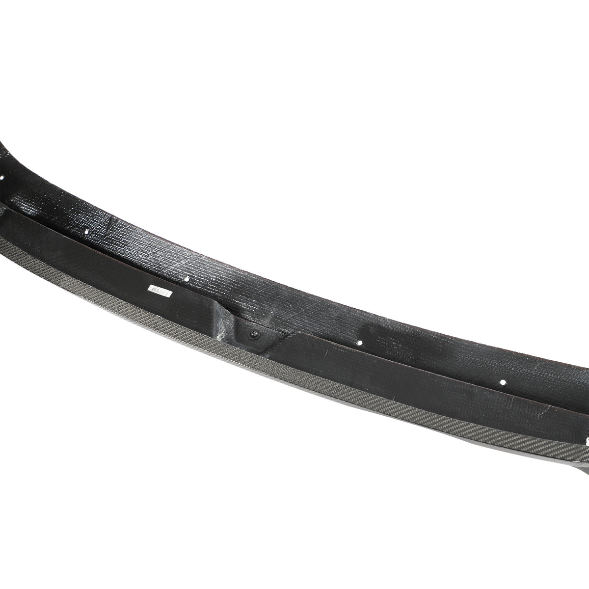 Audi A5 S5 B9 carbon fiber front lip center vent detail