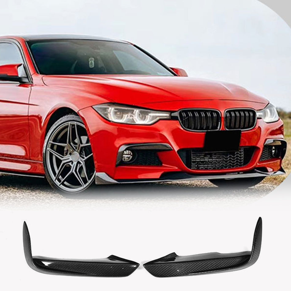 BMW 3 Series F30 M Sport Sedan 2012-2018 Fog Lamp Covers Carbon Fiber-Ahacarbon