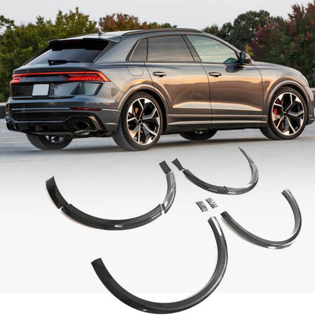 2020–2023 Audi RS Q8 carbon fiber wheel arch trims full set product overview