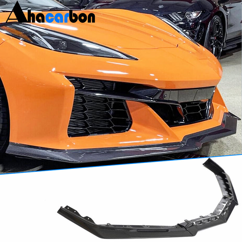 2020-2024 Chevrolet Corvette C8 Stingray Z06 style front splitter