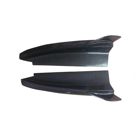 Mercedes C205 A205 carbon fiber rear bumper splitters full set