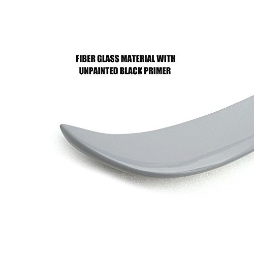 Unpainted Gray Primer Rear Trunk Spoiler Wing for BMW 5 2005-2008