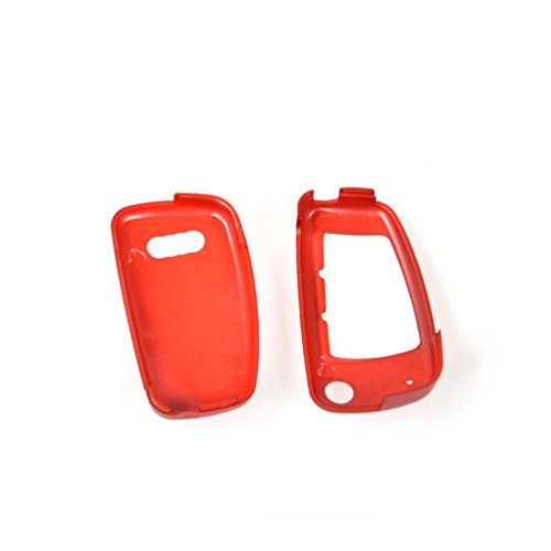 Red Auto Car Key Chains Protection Shell Cover fits Audi A6L A1 Q3 Q7