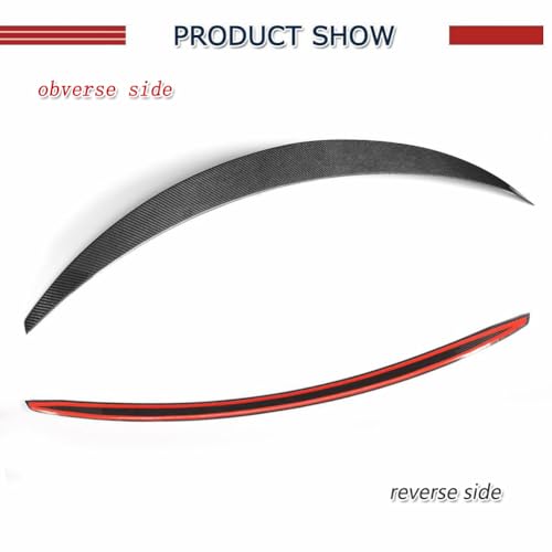 Carbon Fiber Rear Trunk Spoiler for Maserati Quattroporte QP 2013-2018