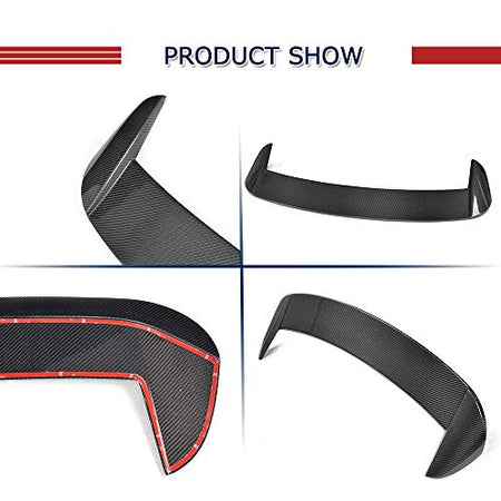 Carbon Fiber Roof Spoiler for Audi Q3 8U Base Sport 4-Door 2012-2017