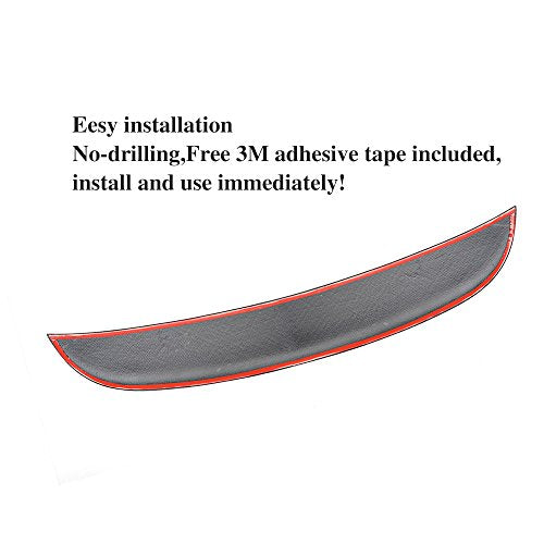 Carbon Fiber Rear Lip Trunk Spoiler for Porsche Panamera 2014 2015