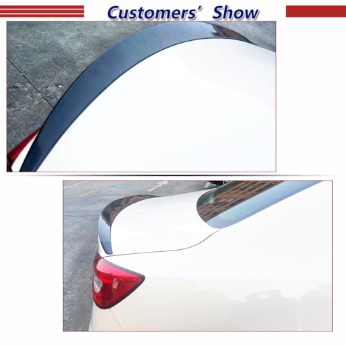 Carbon Fiber Rear Trunk Spoiler for Maserati Quattroporte QP 2013-2018