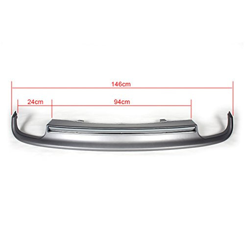 fits Audi A7 Sedan Standard 2012-2015 PP Rear Bumper Lip Diffuser