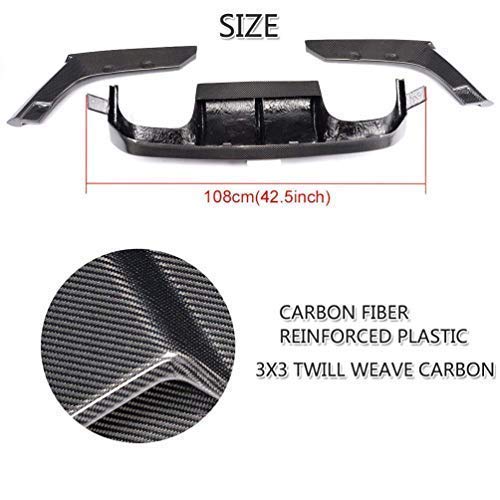 Carbon Fiber Rear Diffuser Lip fits BMW 3 Series F80 M3 2014-2019