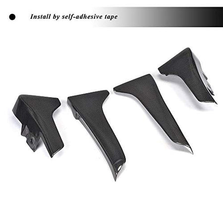 Carbon Fiber Mud Flaps Splash Guard for Infiniti Q50 Q50S 2014-2017