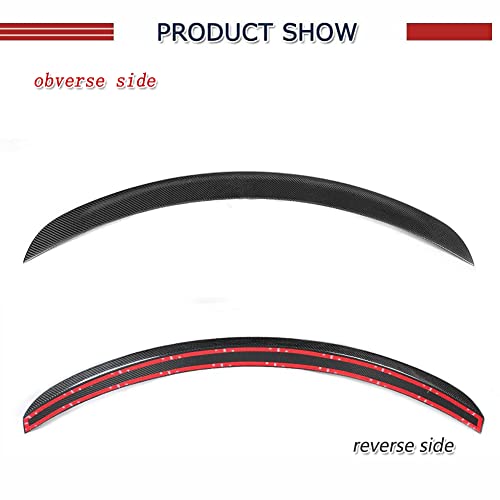 Tesla Model S Carbon Fiber Rear Trunk Spoiler 2012-2025