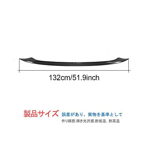 Carbon Fiber Rear Trunk Spoiler for Porsche Cayenne 2015-2017 Rear