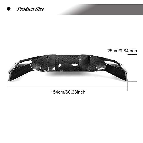 Carbon Fiber Rear Diffuser for BMW 5 Series G30 G38 520i 540i 2019