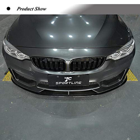 Carbon Fiber from Bumper Lip for BMW F80 M3 Sedan F82 F83 M4 2014-2018
