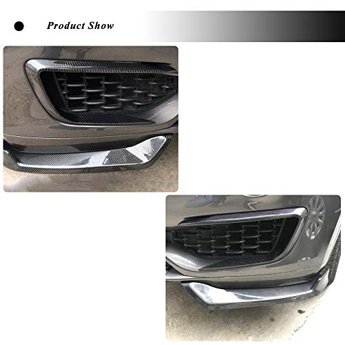 Levante CF Front Splitters, fits Maserati Levante Base S 2016-2018