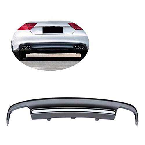 fits Audi A7 Sedan Standard 2012-2015 PP Rear Bumper Lip Diffuser