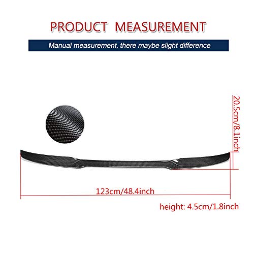 Carbon Fiber Spoiler for BMW 3 Series F30 F35 F80 320i 328i 2012-2018