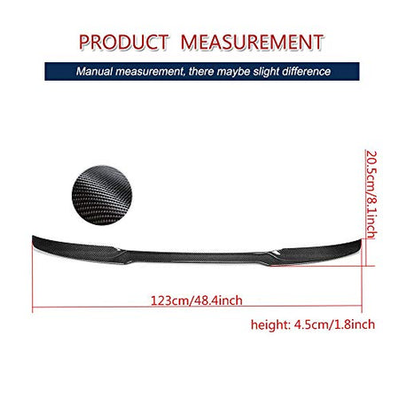 Carbon Fiber Spoiler for BMW 3 Series F30 F35 F80 320i 328i 2012-2018