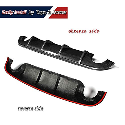 Carbon Fiber Rear Diffuser for Infiniti Q50 2014-2017 Rear Lower