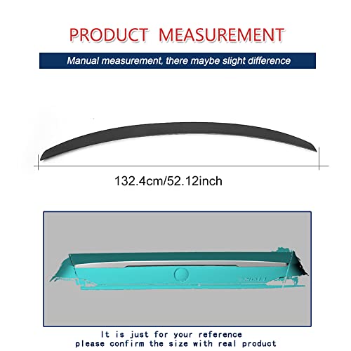 Trunk Spoiler for BMW 7 Series G11 G12 740i 750i Sedan 2016-2022 Rear