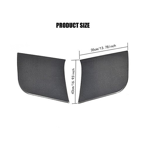 Carbon Fiber Rear Hood Fender Side Door Scoops for Audi TT 2015-2017