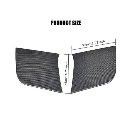 Carbon Fiber Rear Hood Fender Side Door Scoops for Audi TT 2015-2017