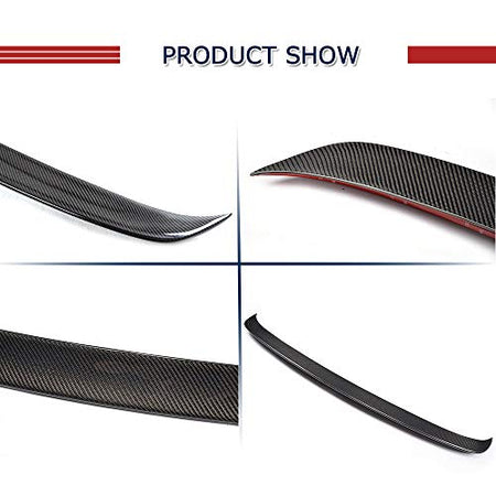 Carbon Fiber Rear Trunk Spoiler for BMW 5 Series E60 M5 520i 2004-2010