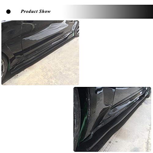 Carbon Fiber Side Skirts for Infiniti G37 Q60 Coupe 2 Door 2008-2015