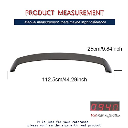 MK6 Carbon Fiber Roof Spoiler for Volkswagen VW Golf 6 VI 2010-2013