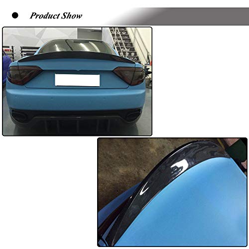 Carbon Fiber Rear Trunk Lip Spoiler Wing for Maserati GranTurismo 2014